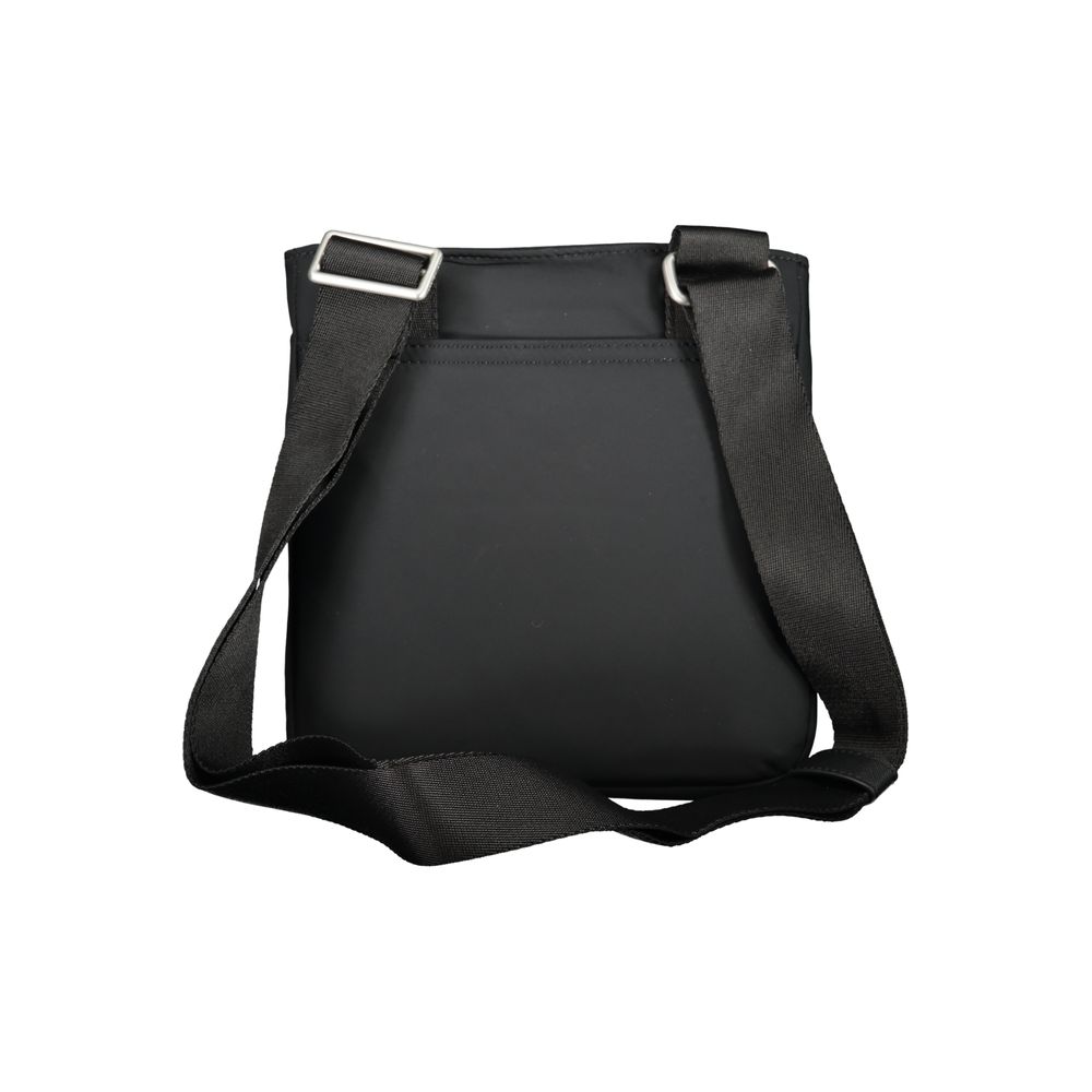 Black Polyester Shoulder Bag