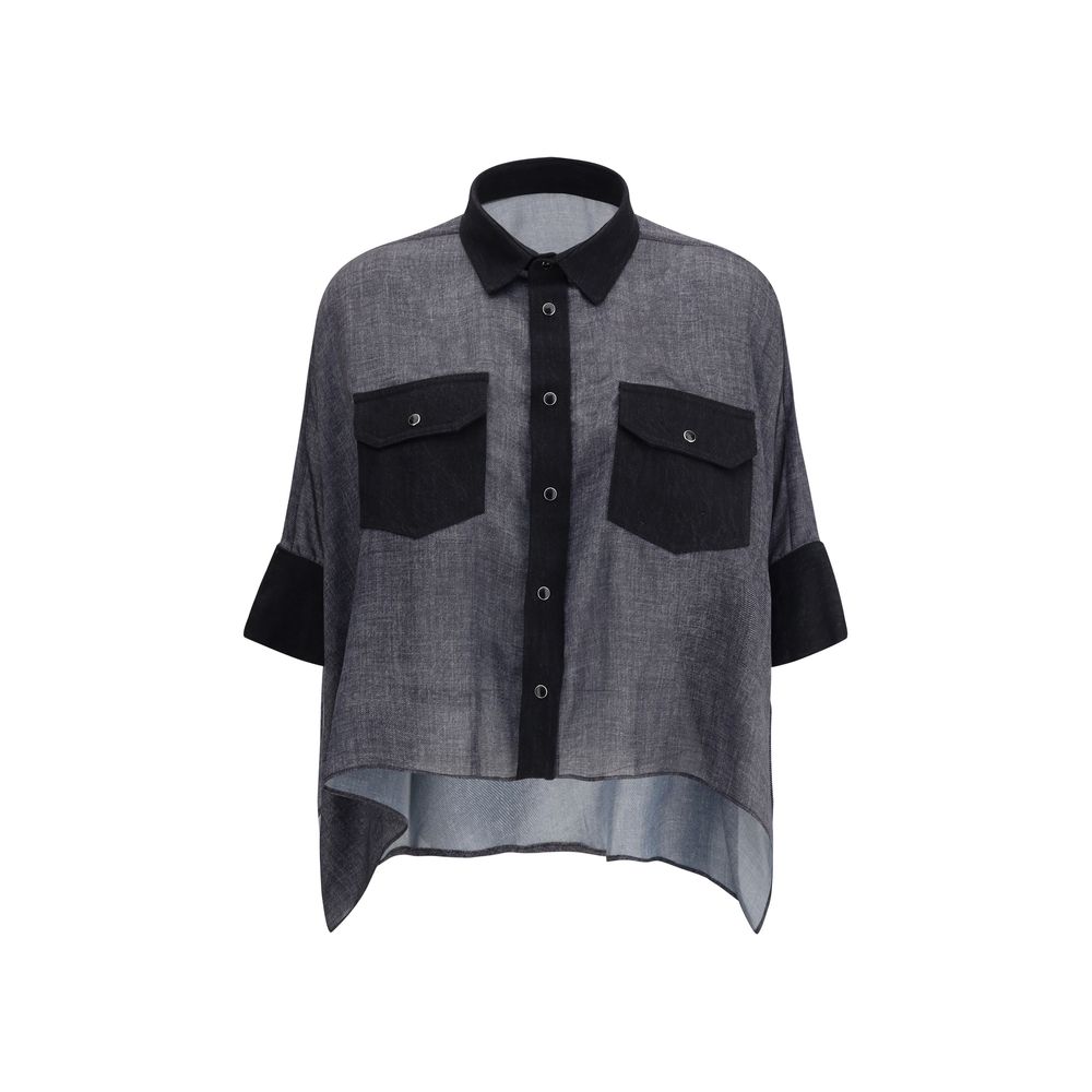 Denim Print Shirt