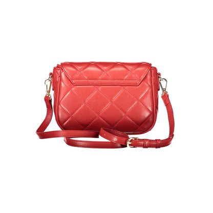 Red Polyethylene Women Handbag