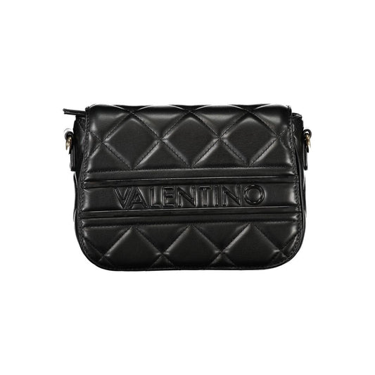 Black Polyethylene Women Handbag