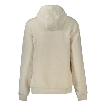 White Polyester Women Sweater