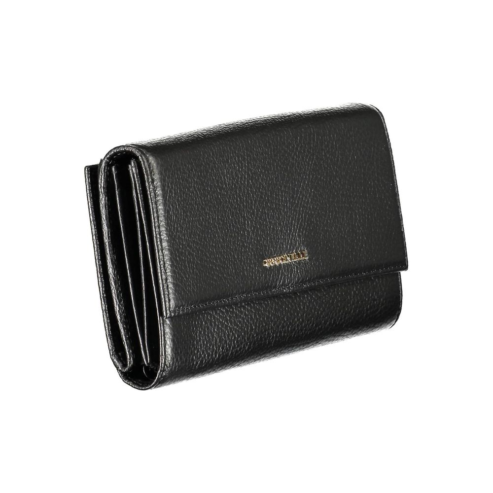 Black Leather Women Wallet