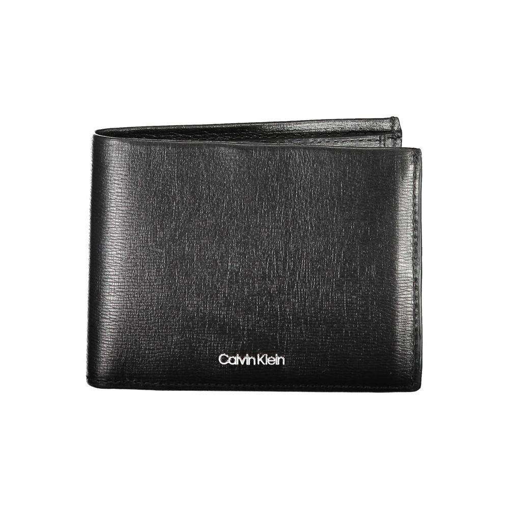 Black Leather Men Wallet