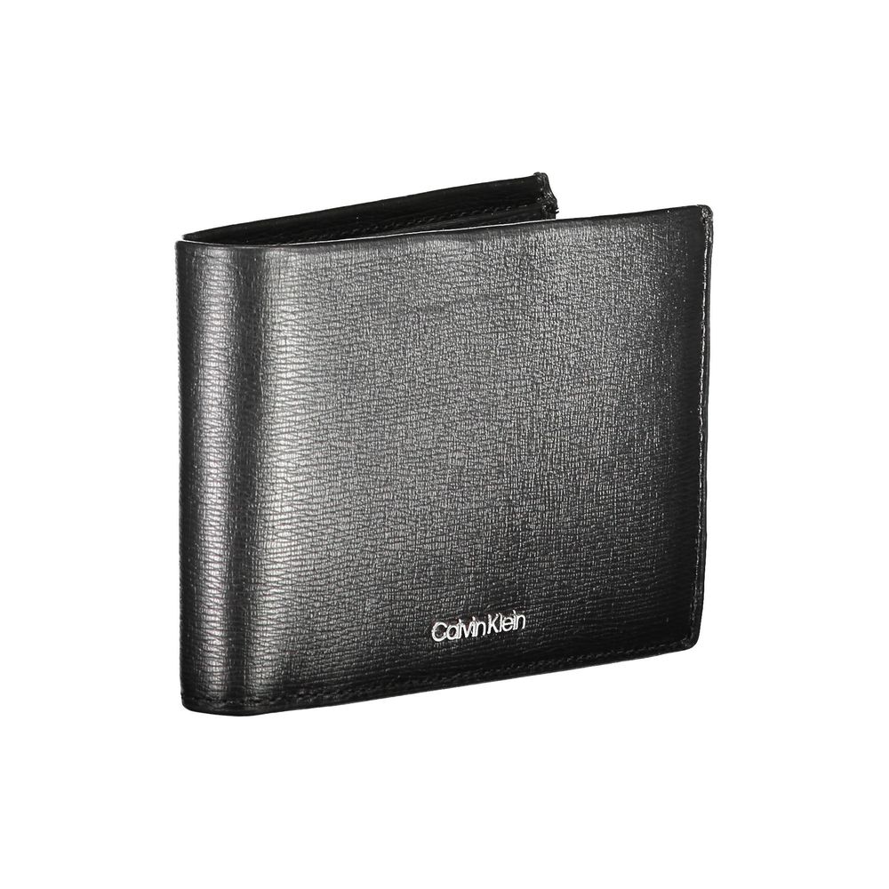 Black Leather Men Wallet