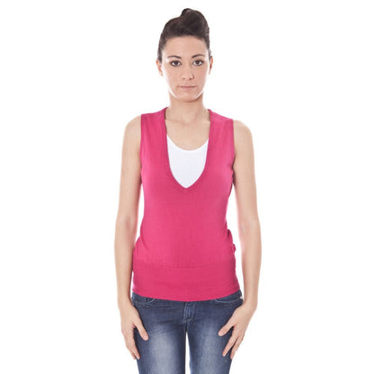 Pink Cotton Vest