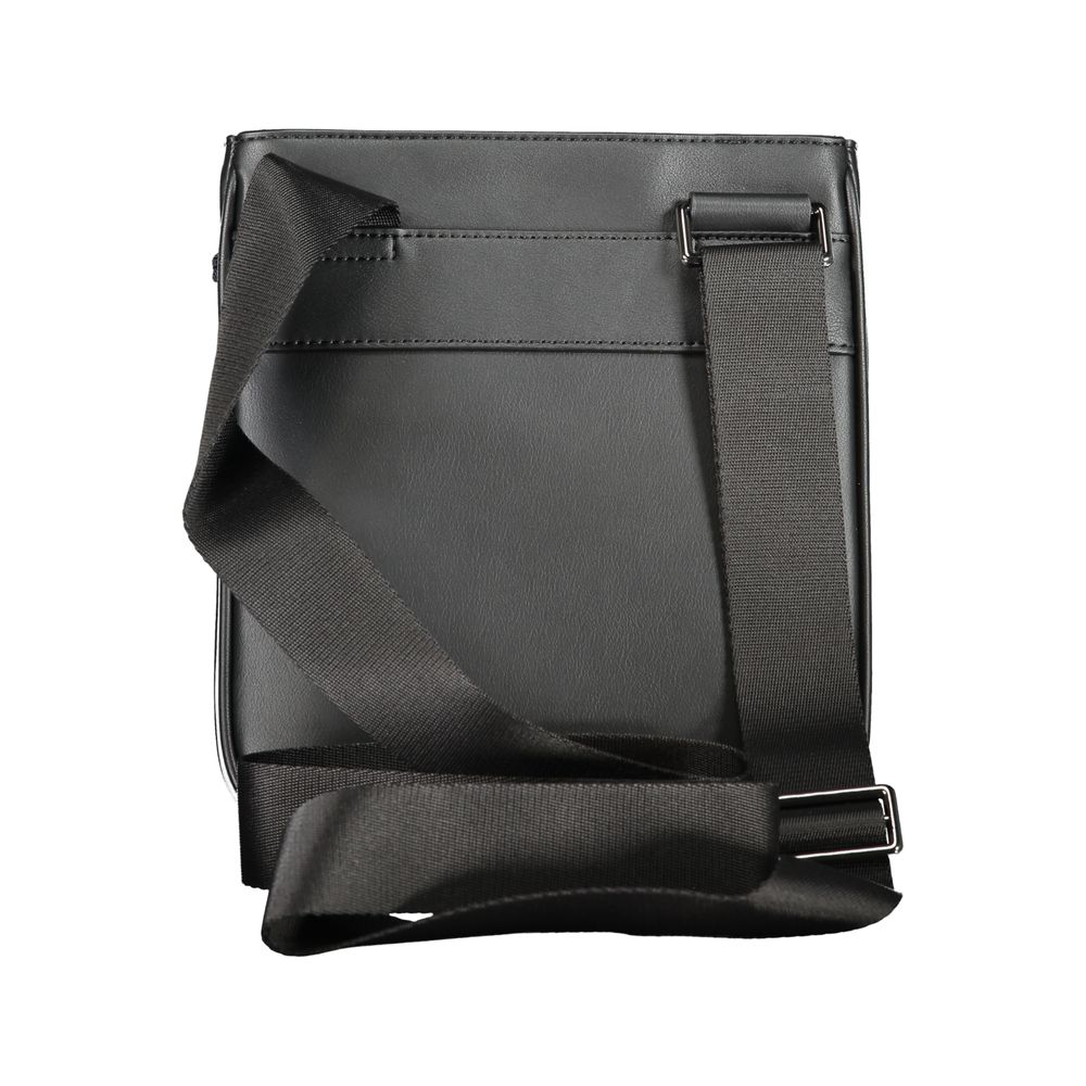 Black Polyethylene Shoulder Bag