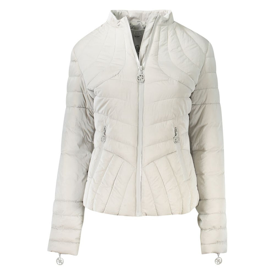 Gray Polyethylene Women Jacket