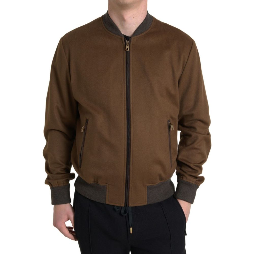 Brown Cashmere Jacket