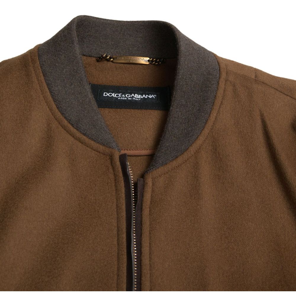 Brown Cashmere Jacket