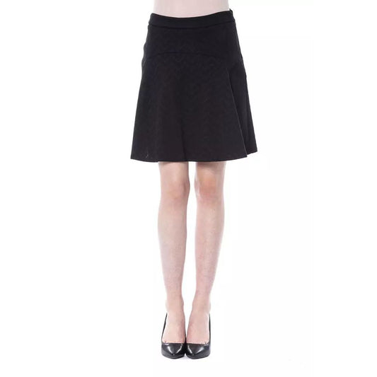 Black Polyester Skirt