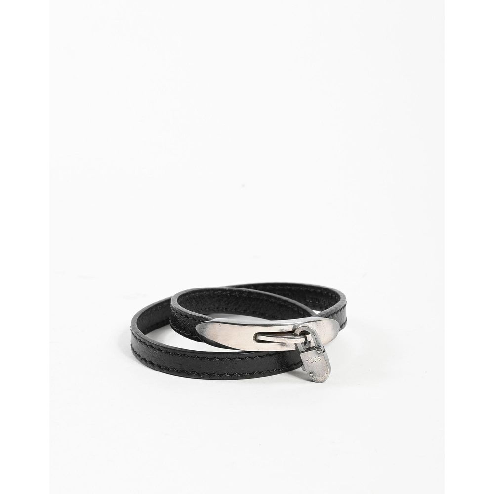 Black Leather Bracelet