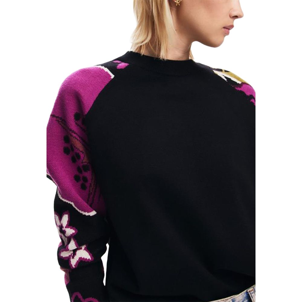 Black Polyamide Sweater