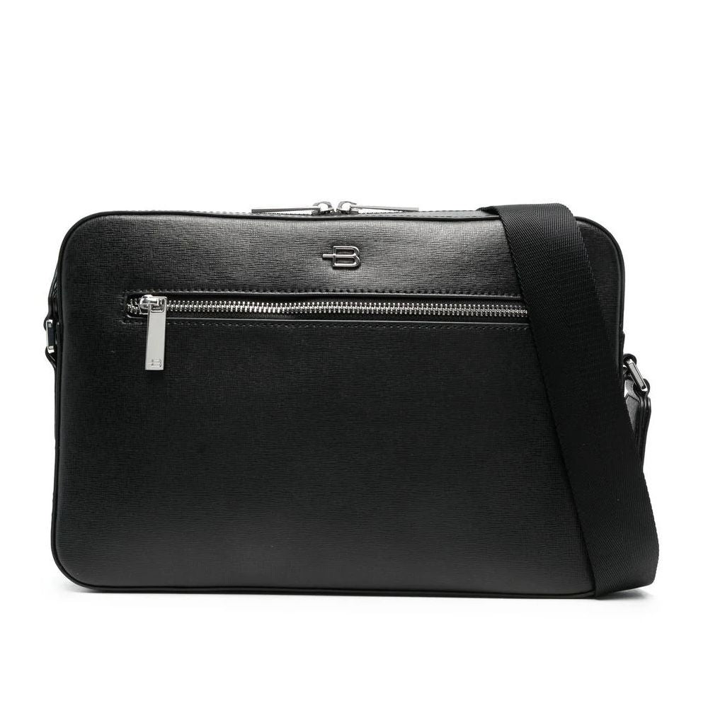 Black Leather Di Calfskin Shoulder Bag