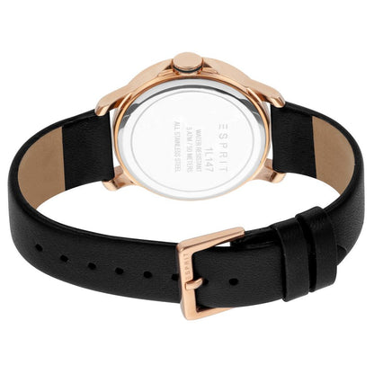 Rose Gold Leather Watch