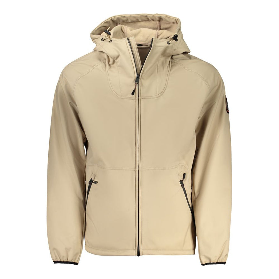 Beige Polyester Jacket