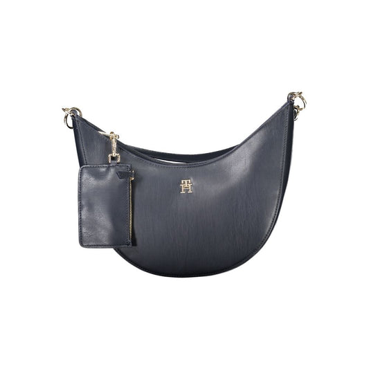 Blue Polyethylene Women Handbag