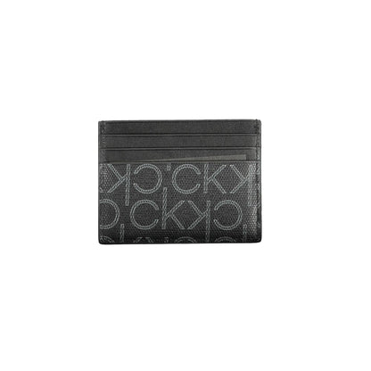 Black Polyethylene Men Wallet