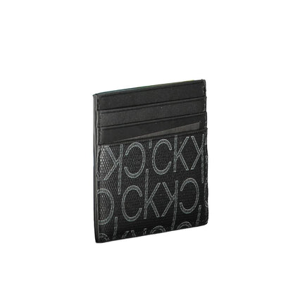 Black Polyethylene Men Wallet