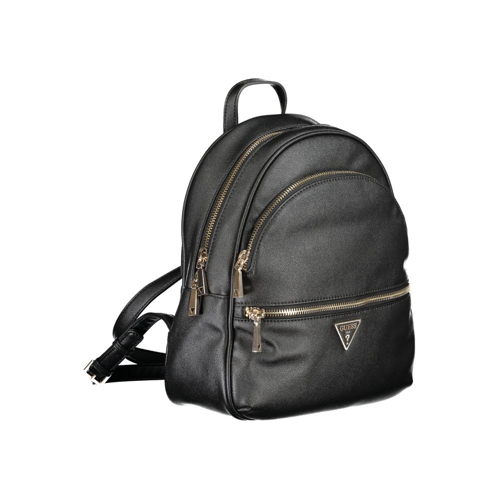 Black Polyethylene Backpack