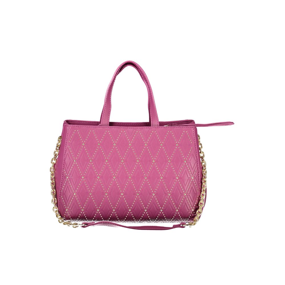 Purple Polyethylene Handbag