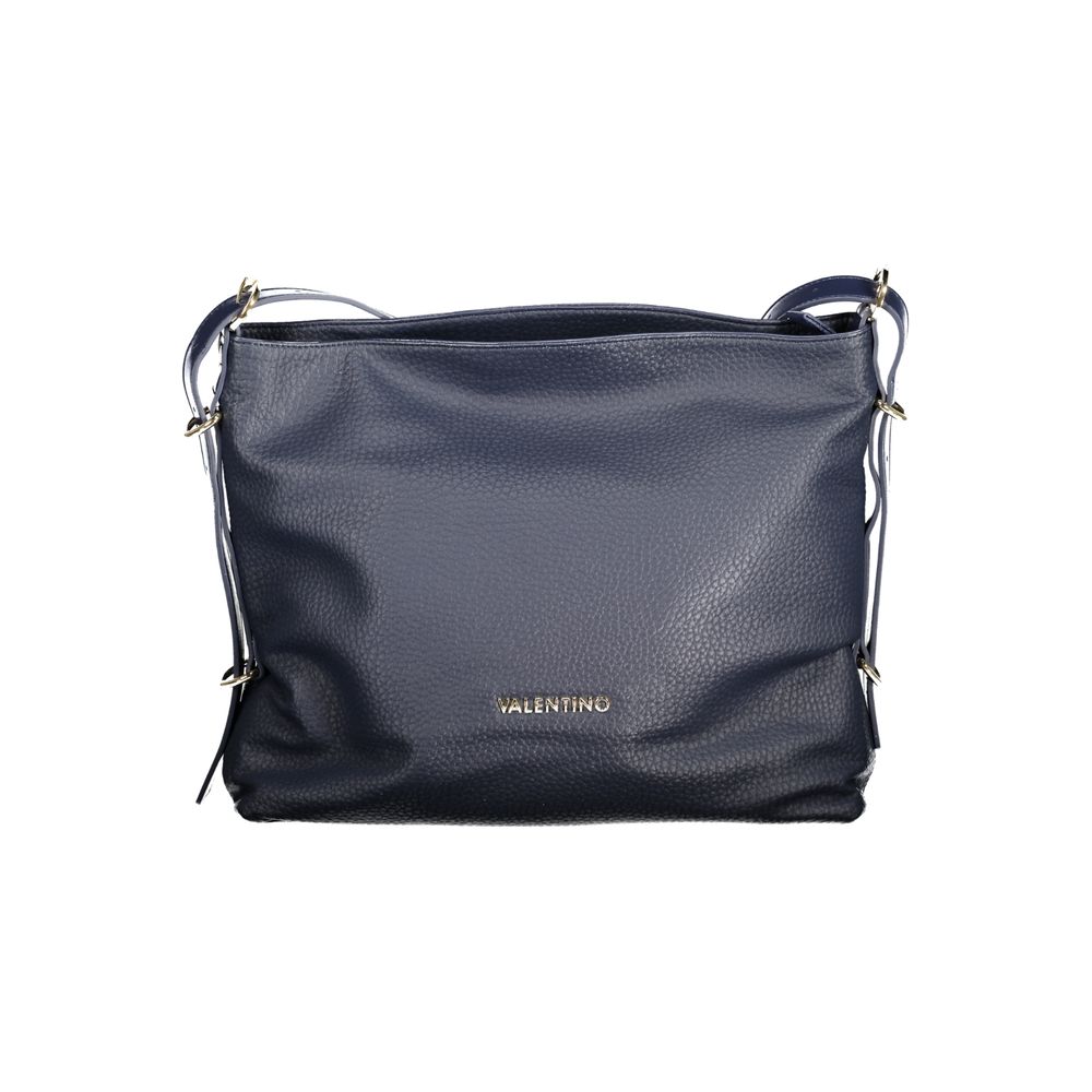 Blue Polyethylene Women Handbag