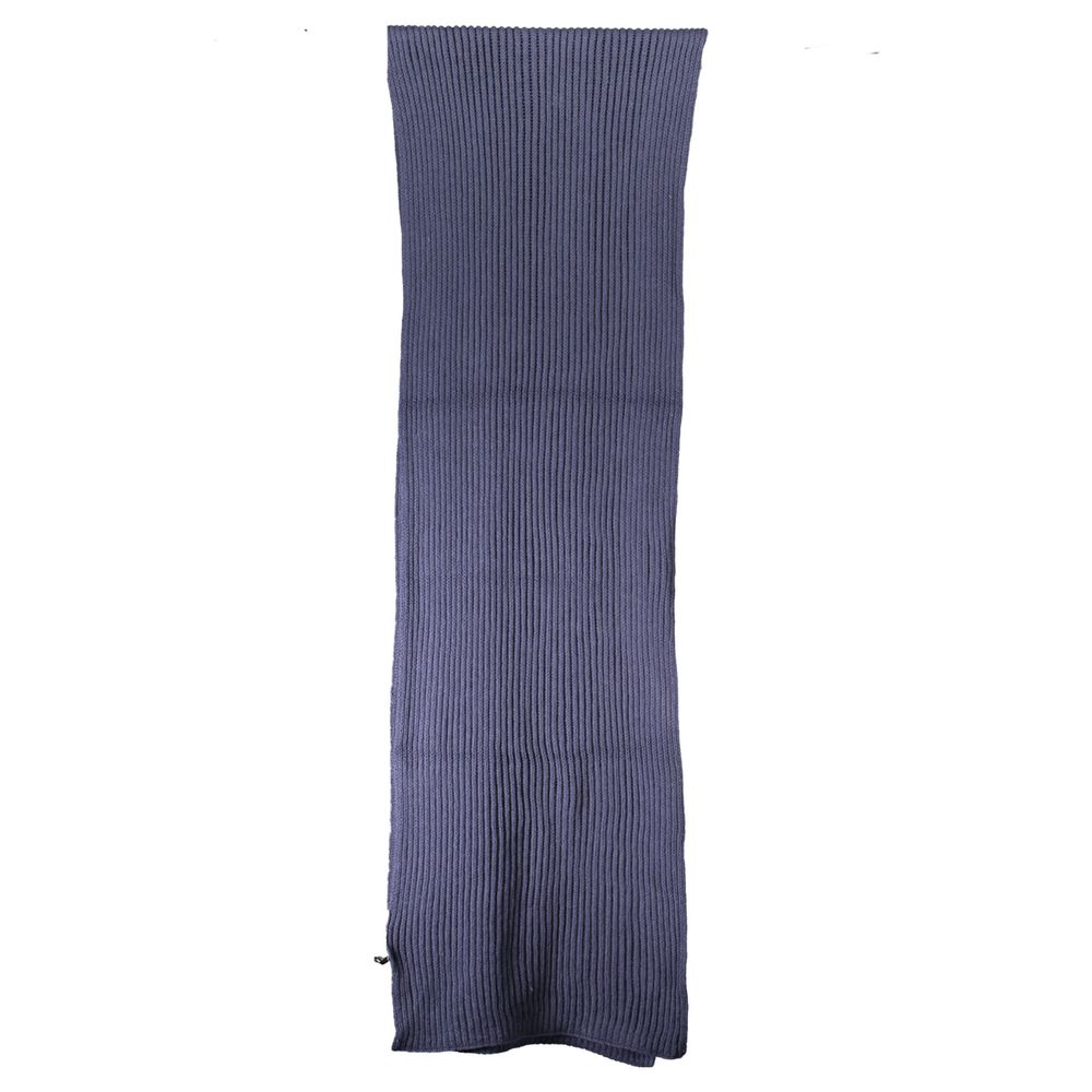 Blue Cotton Men Scarf