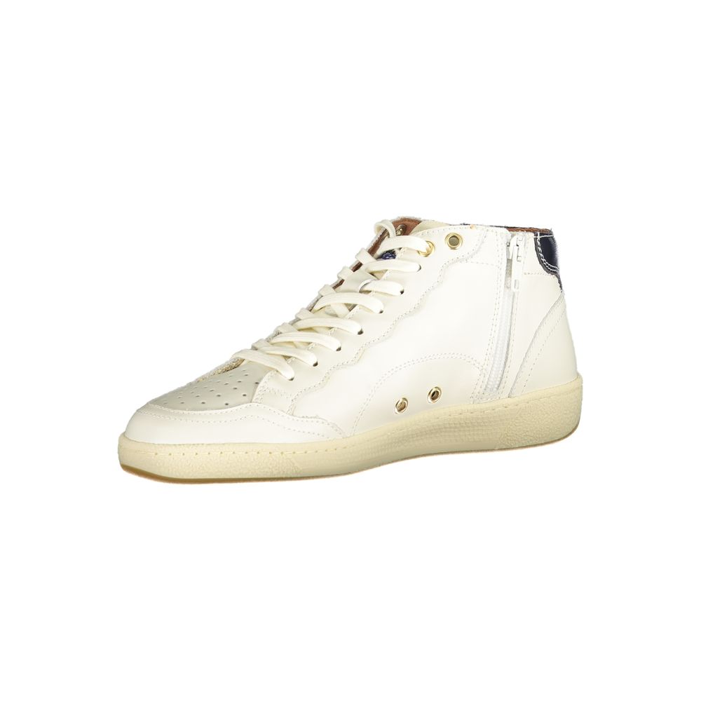 White Leather Men Sneaker