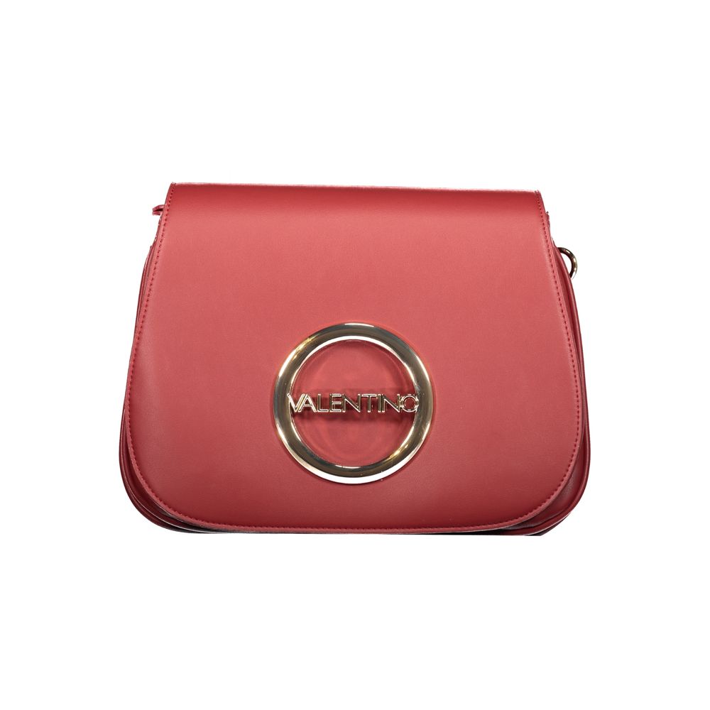 Red Polyethylene Women Handbag