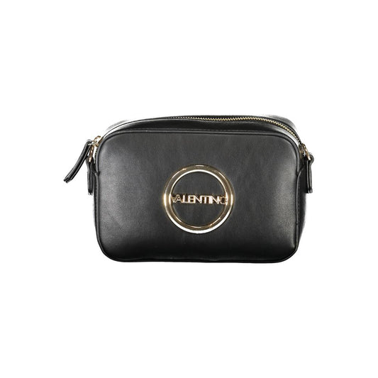 Black Polyethylene Women Handbag