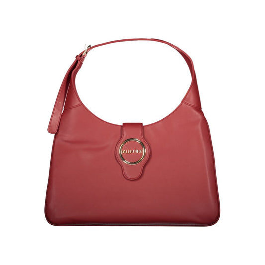 Red Polyethylene Women Handbag