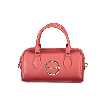 Red Polyethylene Women Handbag