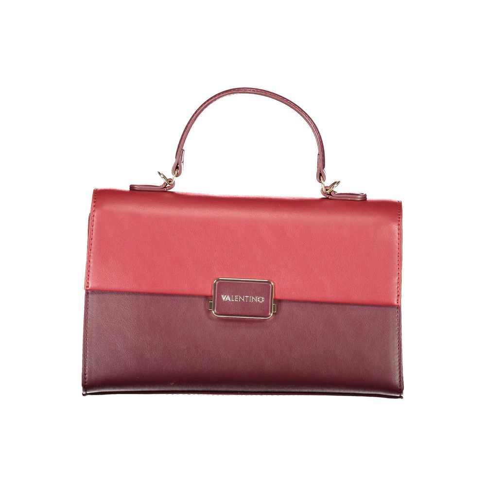 Red Polyethylene Women Handbag