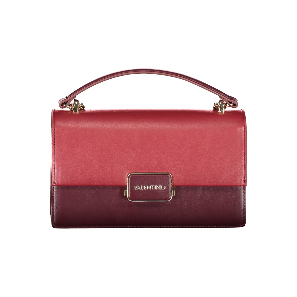 Red Polyethylene Women Handbag