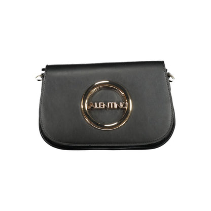 Black Polyethylene Women Handbag