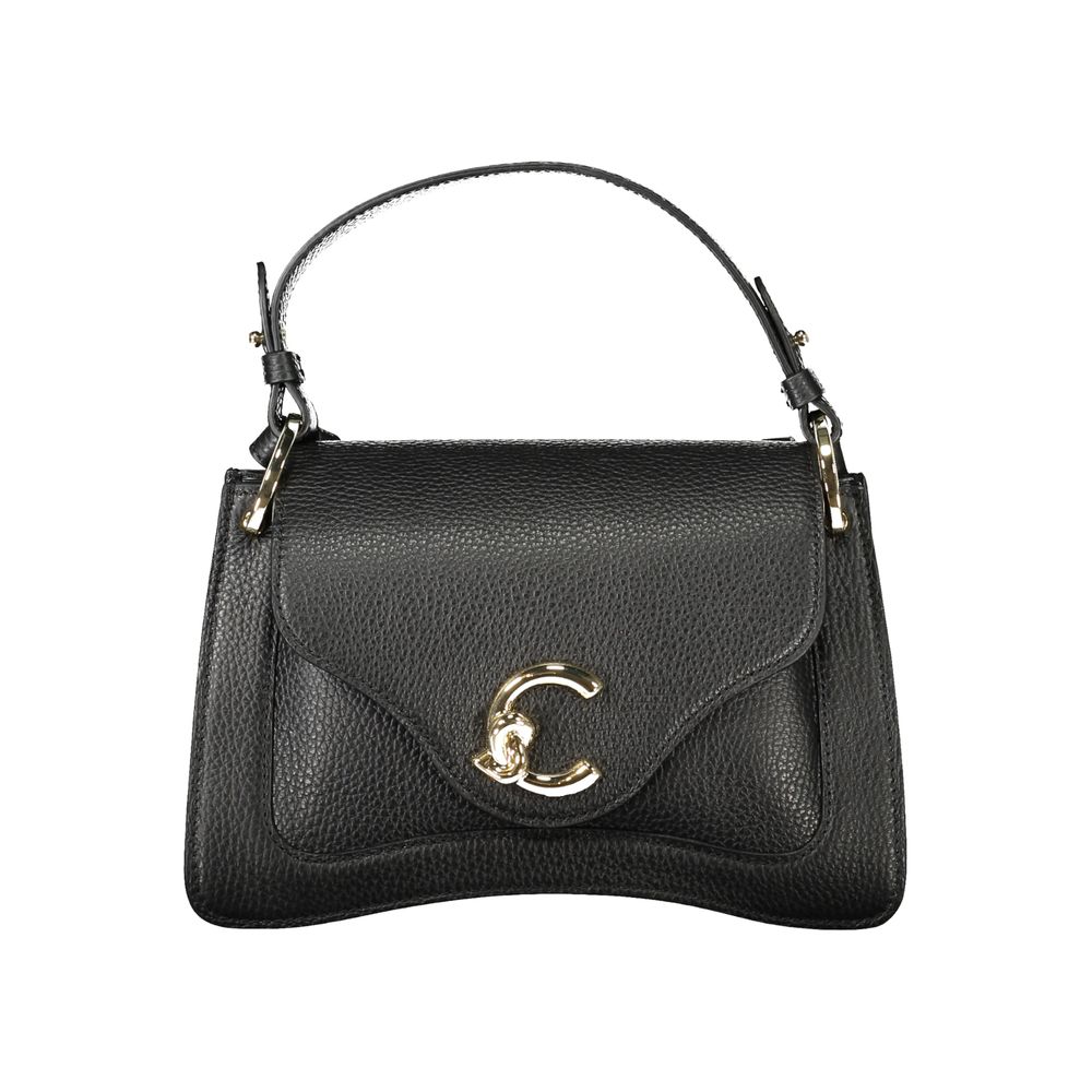 Black Leather Women Handbag