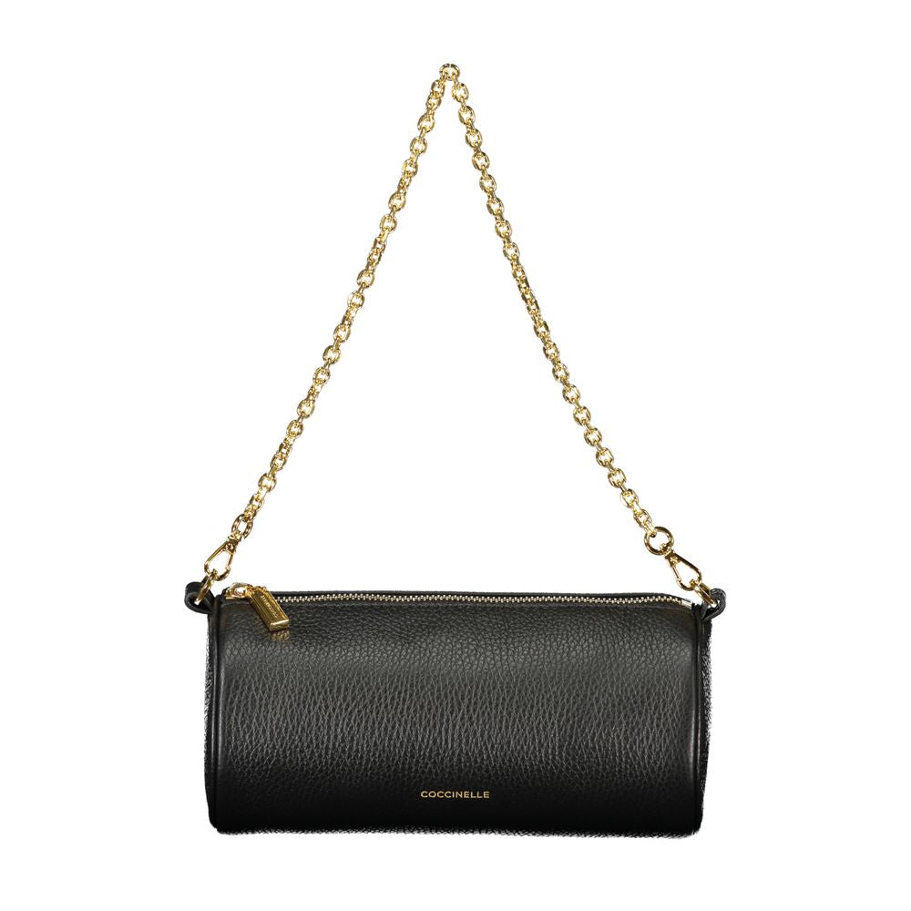 Black Leather Women Handbag