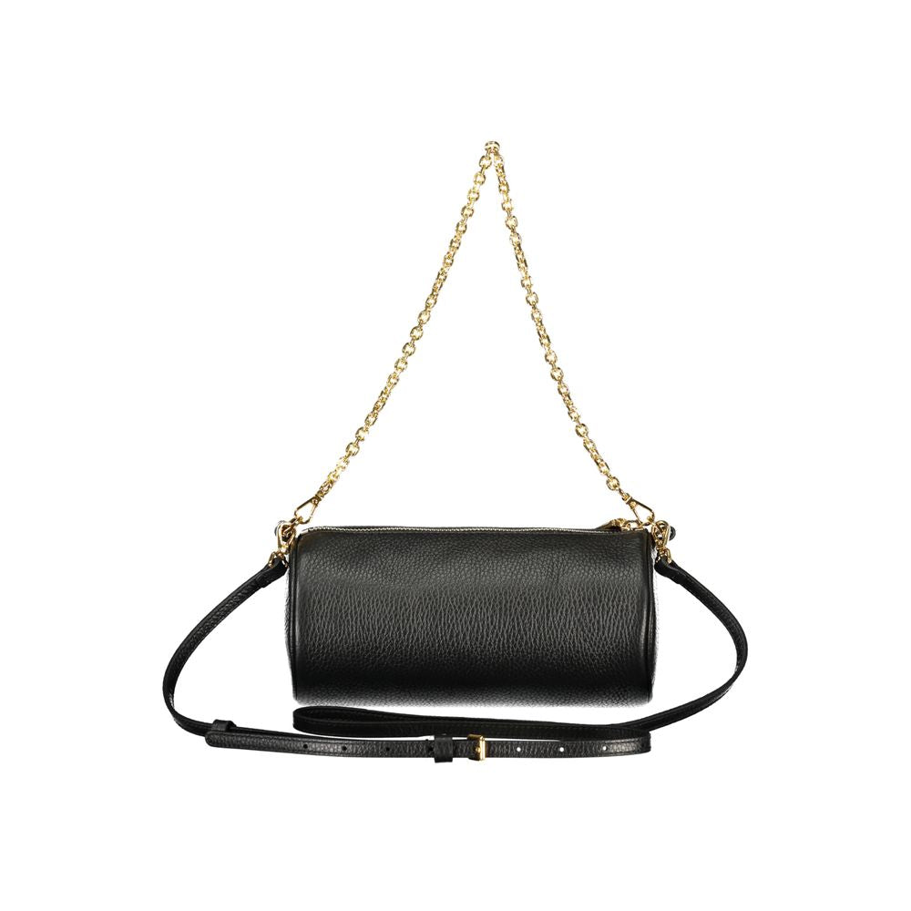 Black Leather Women Handbag