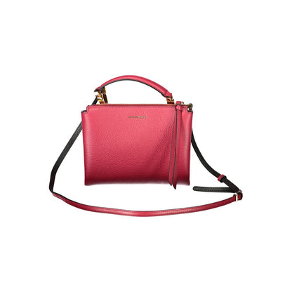 Red Leather Women Handbag