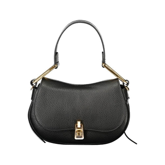 Black Leather Women Handbag