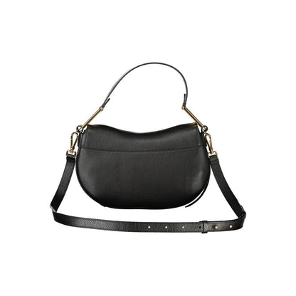 Black Leather Women Handbag