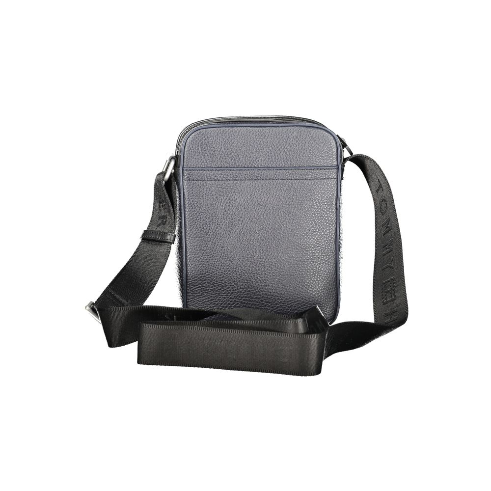 Blue Polyethylene Men Shoulder Bag