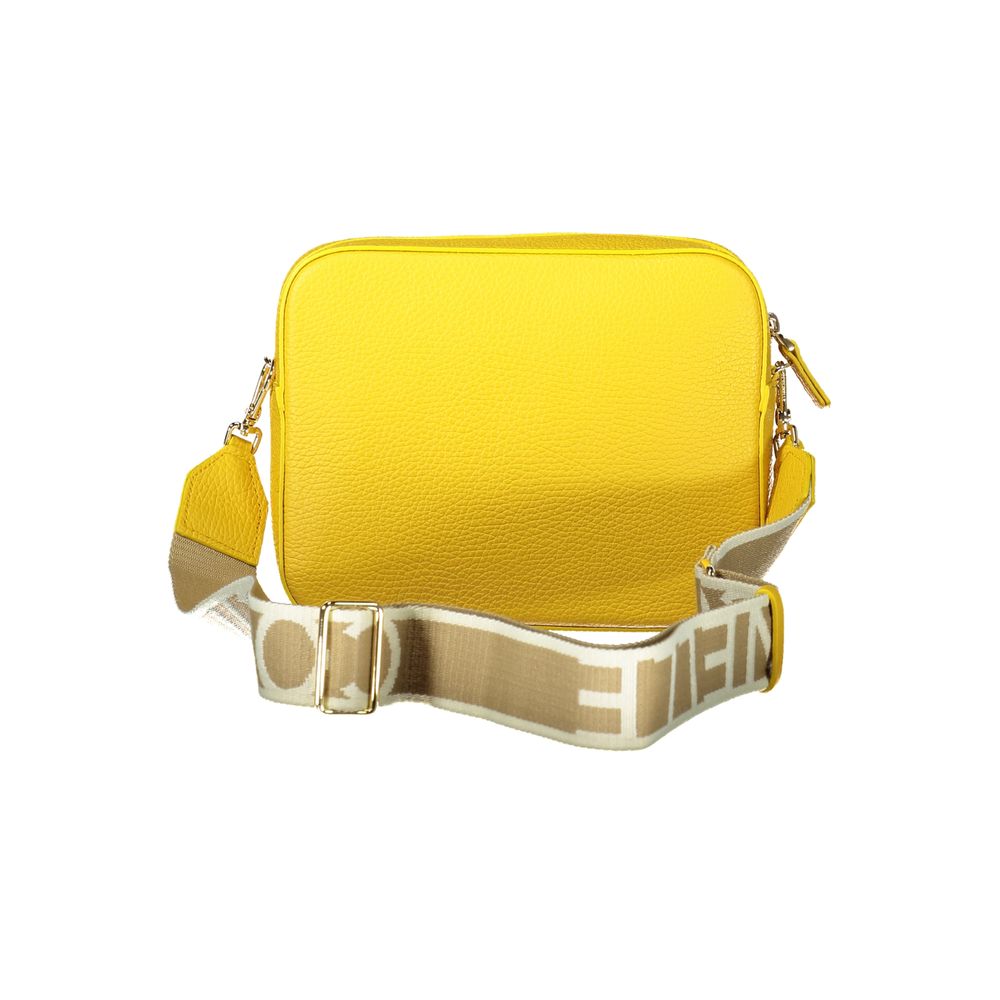 Yellow Leather Women Handbag