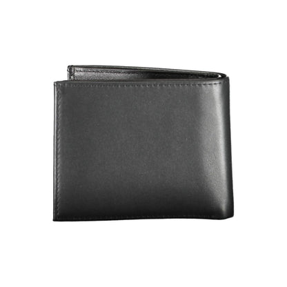 Black Leather Men Wallet