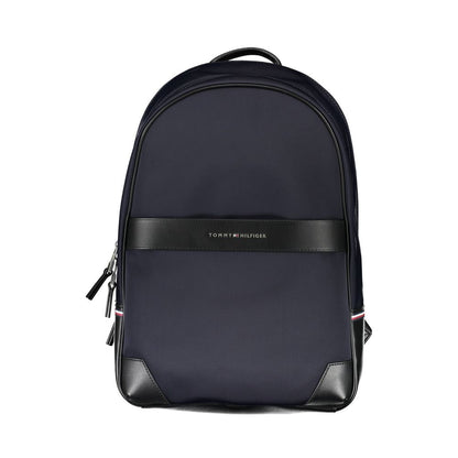 Blue Polyethylene Men Backpack