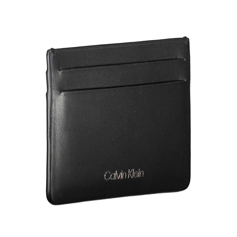 Black Leather Mens Wallet