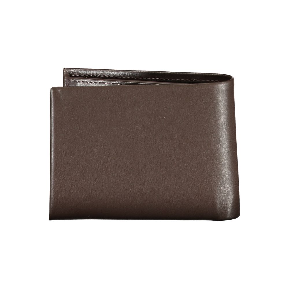 Elegant Leather Two-Compartment Wallet