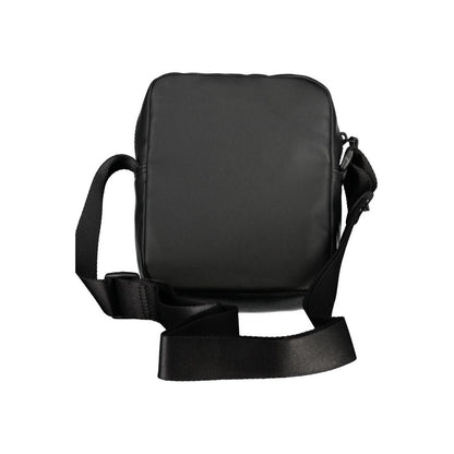 Black Polyethylene Shoulder Bag