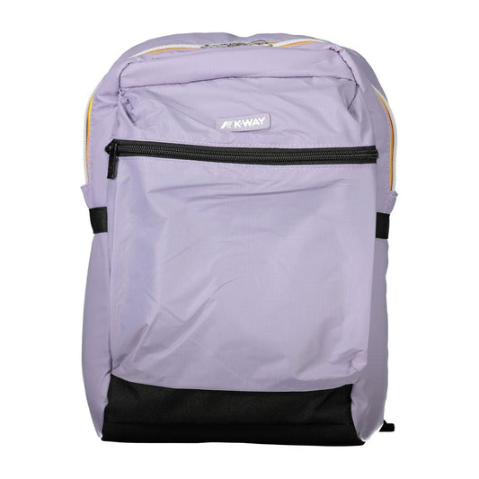 Purple Polyamide Women Backpack