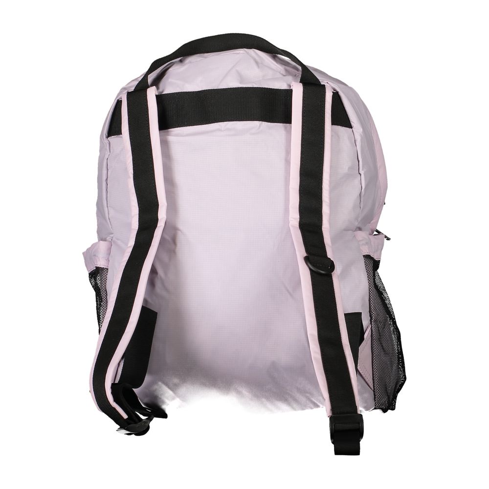 Pink Polyamide Women Backpack