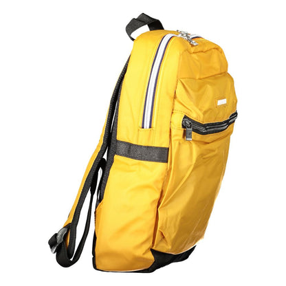 Yellow Polyamide Women Backpack